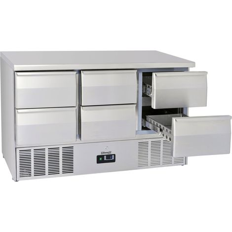 Saladette 6 Tiroirs Gn 1/1 - Casselin