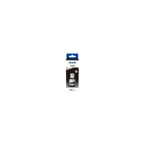 Epson 112 - 127 ml - negro - original - recarga de tinta - para EcoTank L11160, L15160, L6460, L6490, L6550, L6570, L6580, M15140, EcoTank Pro L15180