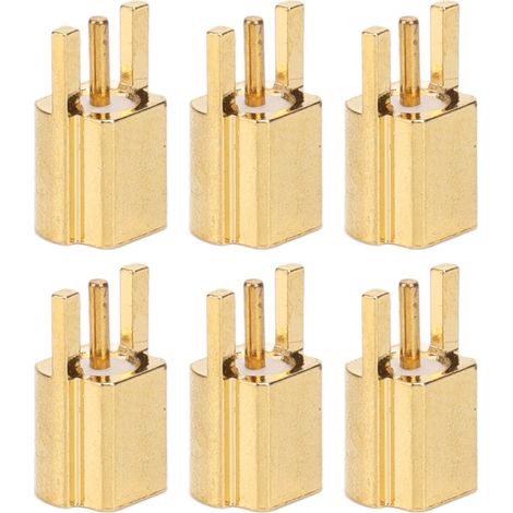 10 pièces MMCX prise 3 broches connexion femelle prises Coaxial RF connecteur ensemble OFC matériel 50ohms (1/5)