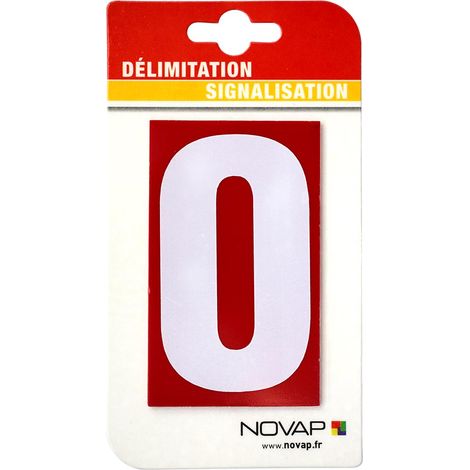 N°0 - 100x60mm Rouge/Blanc - 4348407
