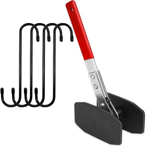 Outil de Compression d'Étrier de Frein, Outil avec 4 Crochets pour étrier, Outil Universel de Compression d'étrier de Frein à Disque, compresseur de Piston de Frein pour réparation Automobile (1/5)