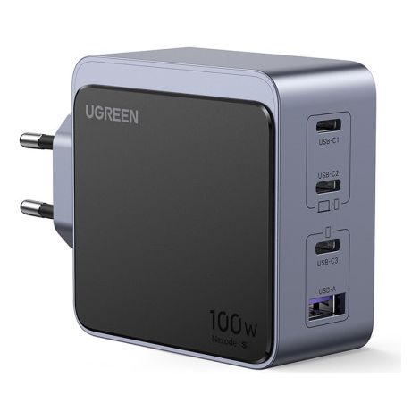 CARGADOR UGREEN NEXODE S USB-A 3USB-C 100W
