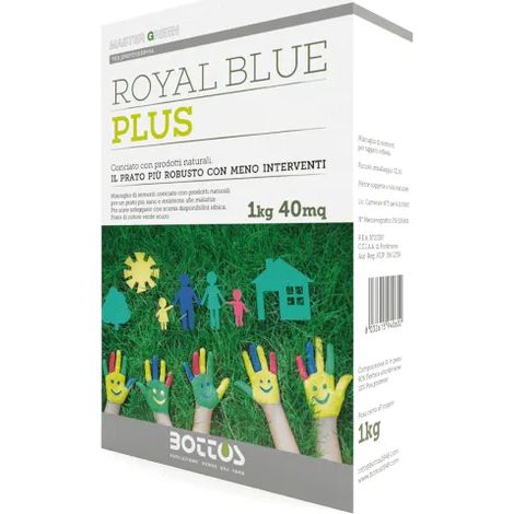 GRAINES DE GAZON ROYAL BLUE PLUS 1KG MG LIFE