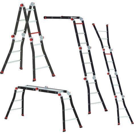 Altrex Varitrex Pro+ Vielzweckleiter 4x3 Sprossen (1/5)