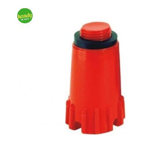 Tappo Collaudo Impianti Ambra Water Rosso 5pz