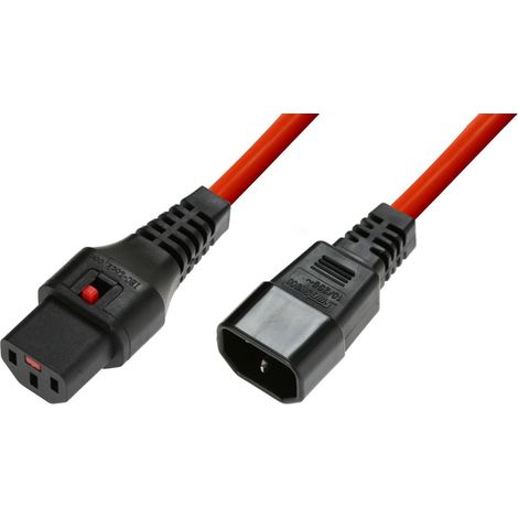 Microconnect 3m C13/C14 - Kabel (3 m, Stecker/Buchse, C13-Kupplung, C14-Kupplung, 230 V, Schwarz)