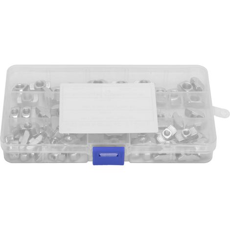 80 écrous coulissants à rainure en T M4 M5 M6 M8 - Quincaillerie pour profilés en aluminium 4040 (1/5)