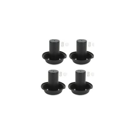 Kit de diafragmas de vacío y pistón para carburador, 4 juegos, repuesto para Vmax 1200 VMX1200 1985‑2007 (1/5)