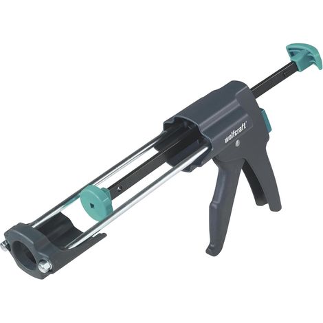 Wolfcraft MG 600 - Pistolet à Cartouche 310 ml pour Mastics et Silicone  Presse à extrusion robuste en acier pour colles et bitume avec pression de 280 kg et stop-goutte manuel, 4356000 (1/5)