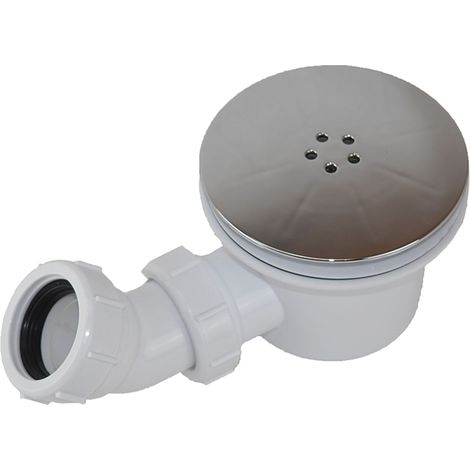 Bonde horizontale avec capot Ø90 pour receveurs de douche