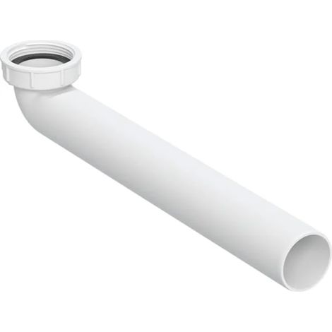 Geberit codo de conexión: blanco alpino, 242094111