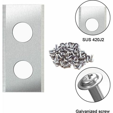 Lames de Rechange pour Robot Tondeuse à Gazon - 30 pièces de Rechange Compatible avec Worx Landroid, LandXcape Modèles avec vis de qualité Premium (1/5)