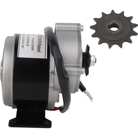 Moteur électrique à réducteur 24V 350W pour vélos et scooters électriques, avec pignon 13 dents (1/5)
