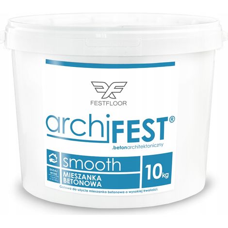ARCHIFEST lisse 10 kg - béton architectural, FESTLOOR Blanc crème