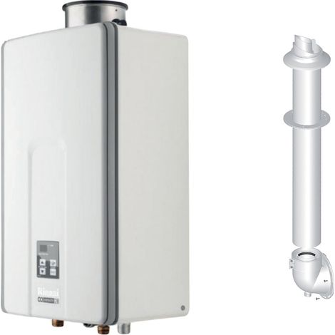 Scaldabagno a gas Rinnai Infinity 28i Metano da interno con kit scarico fumi  REU-VCM2837FFUD-NG