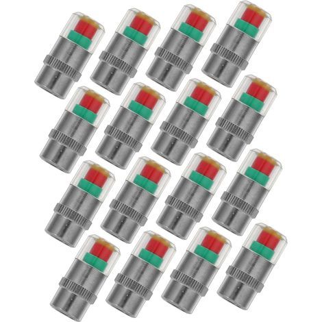 Pieces Metal Tire Pressure Caps Indicator for Car Accessory (1/5)