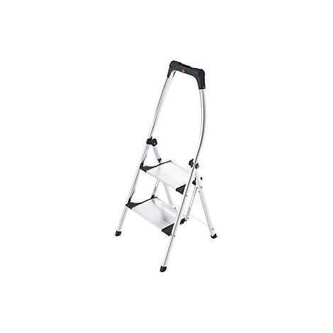 Hailo escalera de tijera con escalones incl. plataforma 2 - 4302-301 (1/5)