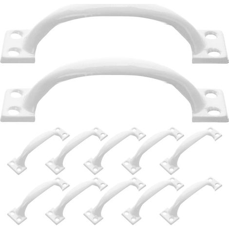 12 poignées de porte - meuble style rustique vintage tiroir 10 cm (1/5)