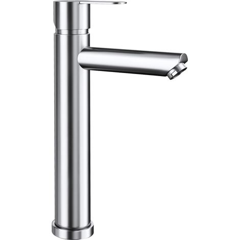 Grifo de Lavabo Modelo IONY-CR Fabricado en Latón cromado Monomando Acabado en Cromo (1/2)