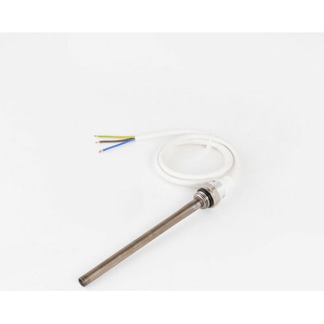 200w PTC Towel Rail Electric Heating Element, Chrome white Towel Radiators 240v
