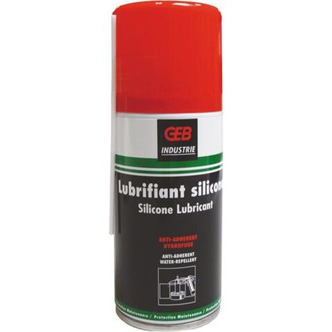 Lubrifiant anti-adhérent GEB 100% silicone aérosol 210 150 ml