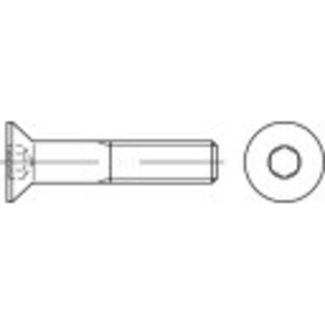 [GEBRAUCHT] B-Ware Toolcraft 1069091 Senkschrauben 80 Mm Innensechskant Iso 10642 Edelstahl 100 St.