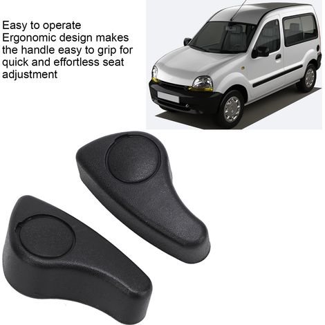 Poignée de Réglage de Siège Paire de Poignées Leviers ABS 7701207182 / 7701205079 Compatible CLIO, KANGOO, MASTER, TRAFIC MK2 (1/5)