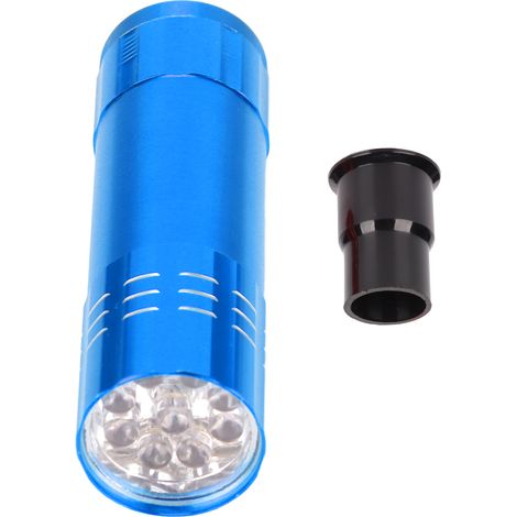 Testeur d'œufs LED à lumière froide, lampe mireuse pour œufs de canard, d'oie, de grue, de caille et d'oiseaux (bleu) (1/5)