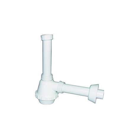 SIFONE PVC 1 VIA S / PILETTA PER INOX- 11/2 Diam. 40- DH- pezzi 1 (1/2)