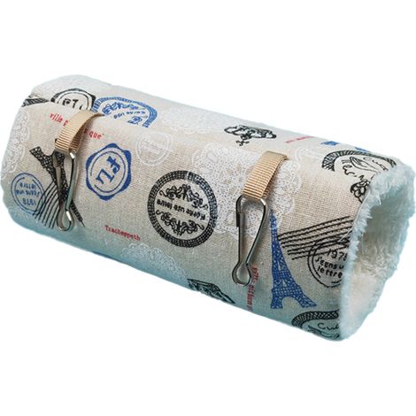Hammock - Tunnel Nest for Small Pets - Warm Sleeping and Playing Hideout for Hamster Ferret Squirrel Guinea Pig - 1 Piece (1/5)