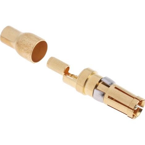 Contact coaxial Connecteur D-sub à souder, Femelle, placage Or sur nickel, Contact Coaxial ( Prix pour 1 ) (1/3)