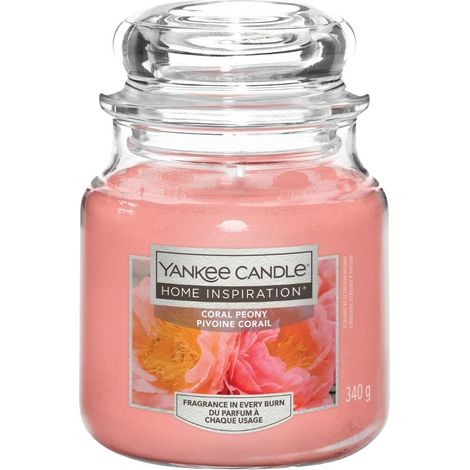 HI Coral Peony Kerze 340g (1/4)