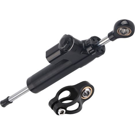 Stabilisateur linéaire, amortisseur de direction de moto, léger anti-oxydant en aluminium réglable pour les vélos de rue, la plupart des motos de remplacement (1/5)