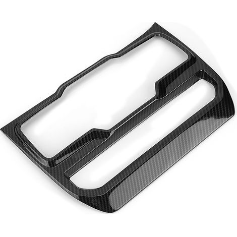 3pcs Carbone Texture Briquet Cigare Prise USB Commande Vitres Garniture pour Jeep Wrangler JL 2018+ (1/3)