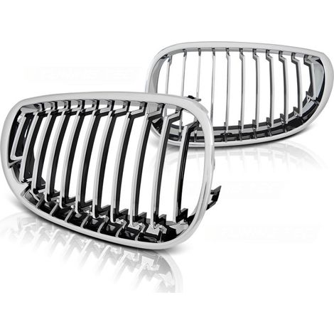 Grill BMW E60/E61 07 03-10 CHROM (1/5)
