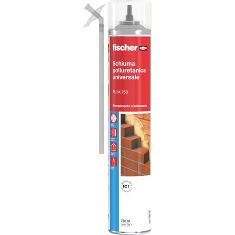 Schiuma Poliuretanica 750 ml Fischer Manuale (1/5)