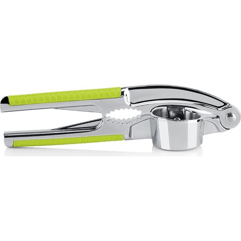 Presse Ail - Alliage De Zinc Robuste - Pour Cuisine Quotidienne Et Préparation Rapide - Vert - 1 Pièce (1/5)