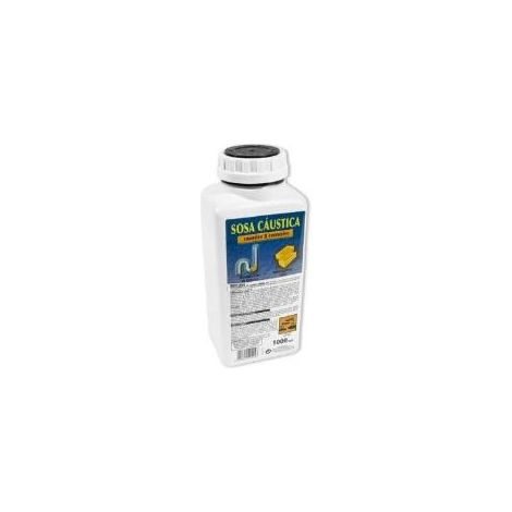 FPLUS sosa caustica escama bote 1 kg , Sosa Cáustica en escamas se puede utilizar como: desincrustante de sustancias orgánicas
o grasas alimentarias, en la limpieza de pavimentos,