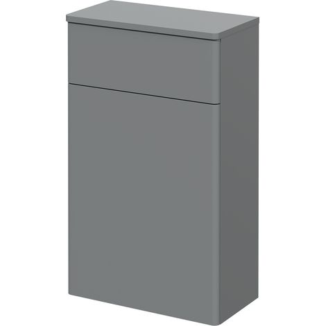 Wholesale Domestic Danbury Satin Grey 500mm Toilet Unit (1/5)