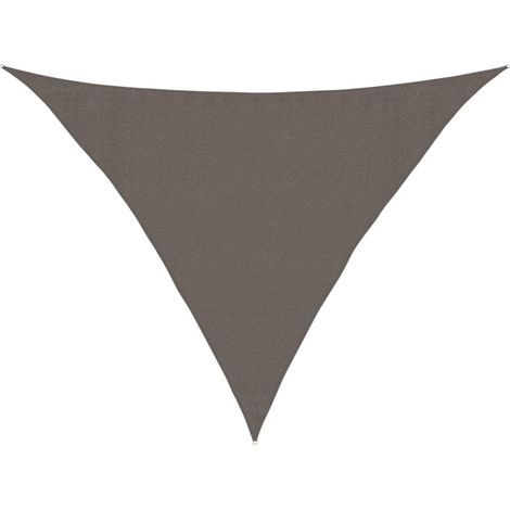 Maison Exclusive - Sonnensegel 160 g/m² Anthrazit 3,5x3,5x4,9 m H