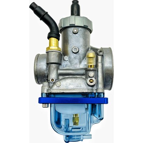 Robust, transparent bottom cover for the PE28NSR15028MMATV 2/4-stroke motorcycle carburetor.
