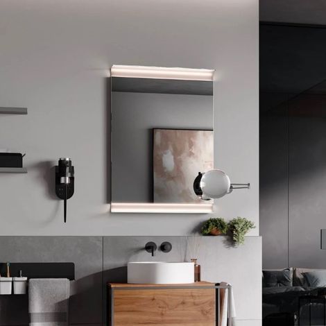 Lineabeta - Specchio con luce LED 3000k e mensola Speci in (1/3)