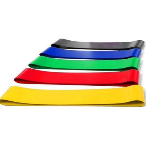 Elastici Fitness - Set di 5 fasce elastiche FFitness (1/4)