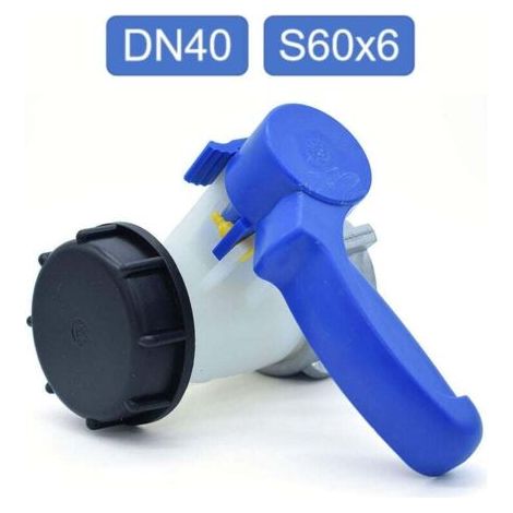 Valvola del serbatoio - dado S60X6 e uscita S60X6 - compatibile con Sotralentz - 1 pezzo