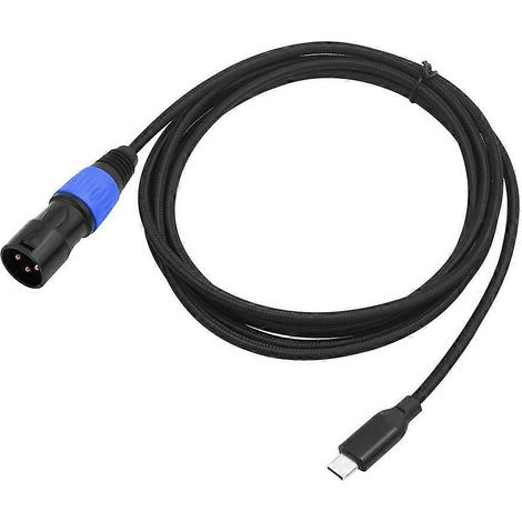 USB-C auf XLR 3-Pin Typ-C Steckerkabel für Verstärker 100cm--