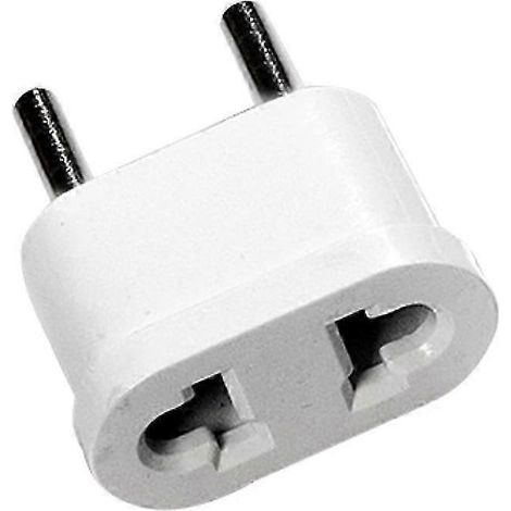 Adaptateur secteur de voyage (prise américaine vers européenne) - Convertisseur de prise. (1/4)