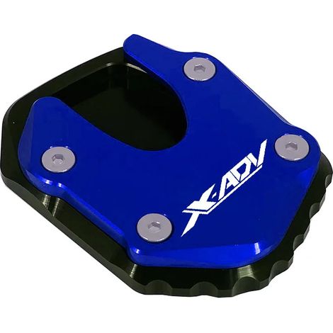 (x-ADV BLEU) Accessoires moto compatibles avec HONDA X ADV X-ADV XADV 750 2021-2023 Béquille latérale CNC, extension et support maxpower (1/4)