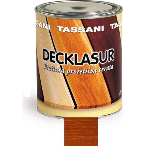 DECKLASUR FINITURA PROTETTIVA PER LEGNO CERATA LT.1 TASSANI Ciliegio