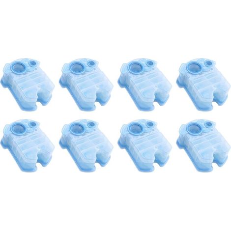 Pulisci e rinnova le cartucce di ricarica CCR. Compatibile con la soluzione detergente di ricambio per rasoi Braun per il sistema di pulizia Clean Charge (confezione da 8). (1/5)
