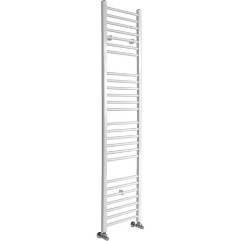 Hudson Reed Artle - Sèche-Serviettes Design Moderne Blanc - Plat 180 cm x 40 cm